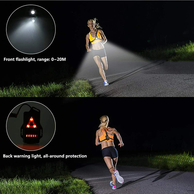 Lampe de course à pied - Front/back LED Spoodfit-Shop